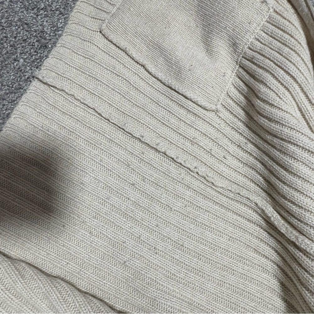 MaxMara Ribbed Full Zip Cashmere‎ & Wool Winter Fall Sweater Women's Size Medium - Picture 12 of 12